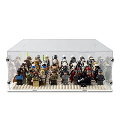 LEGO Minifigure Army Display Case (32x32 Base Plate)