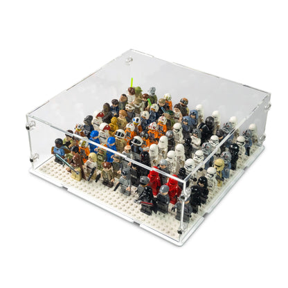 LEGO Minifigure Army Display Case (32x32 Base Plate)