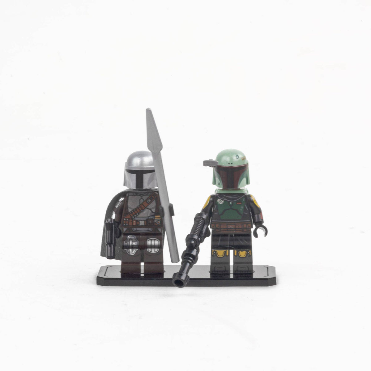 Display Plate for 2 LEGO Minifigures (Pack of 5)