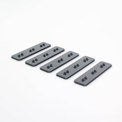Display Plate for 3 LEGO Minifigures (Pack of 5)