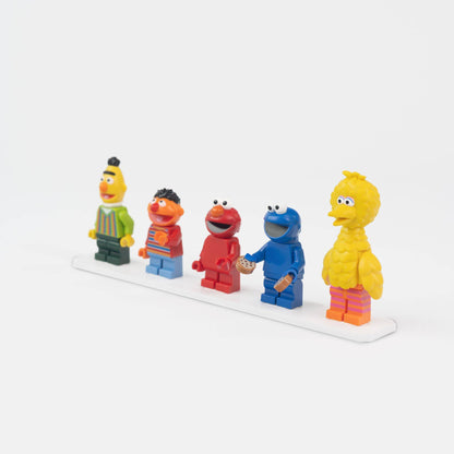Display Plate for 5 LEGO Minifigures (Pack of 5)