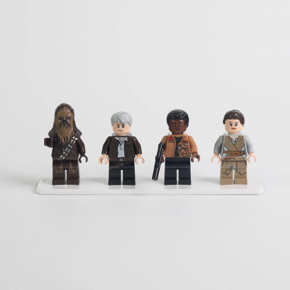 Display Plate for 4 LEGO Minifigures (Pack of 5)
