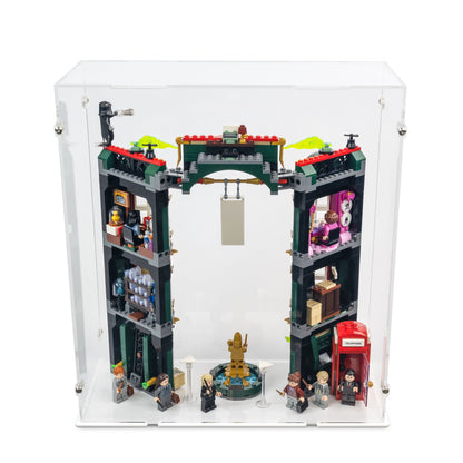 The Ministry of Magic Display Case for LEGO 76403