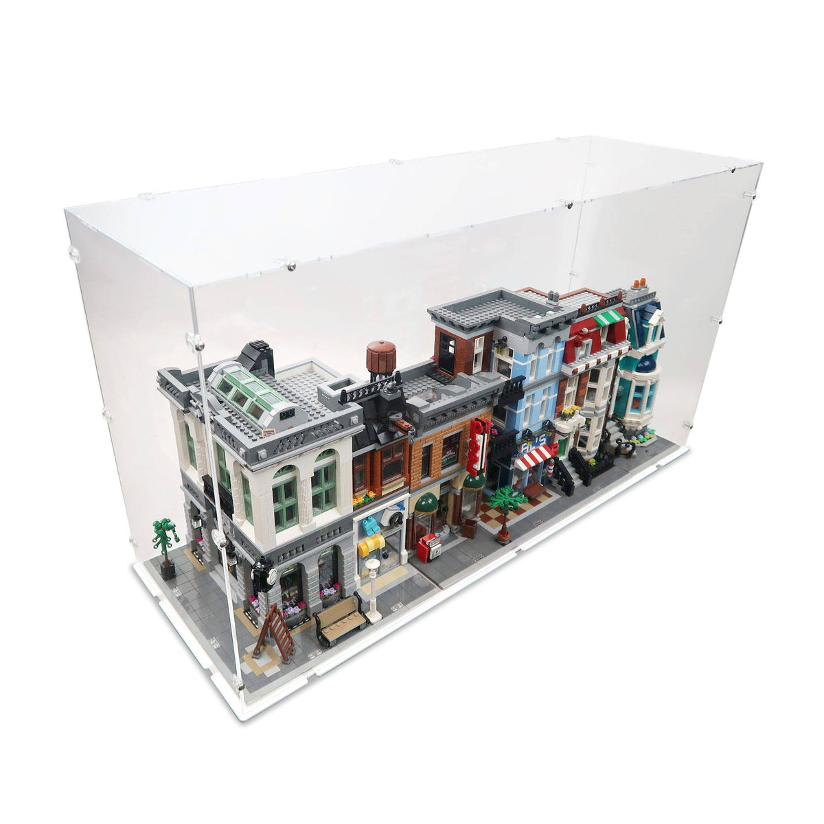 3x LEGO Modular Buildings Display Case H43