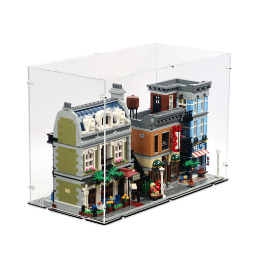 2x LEGO Modular Buildings Display Case H36