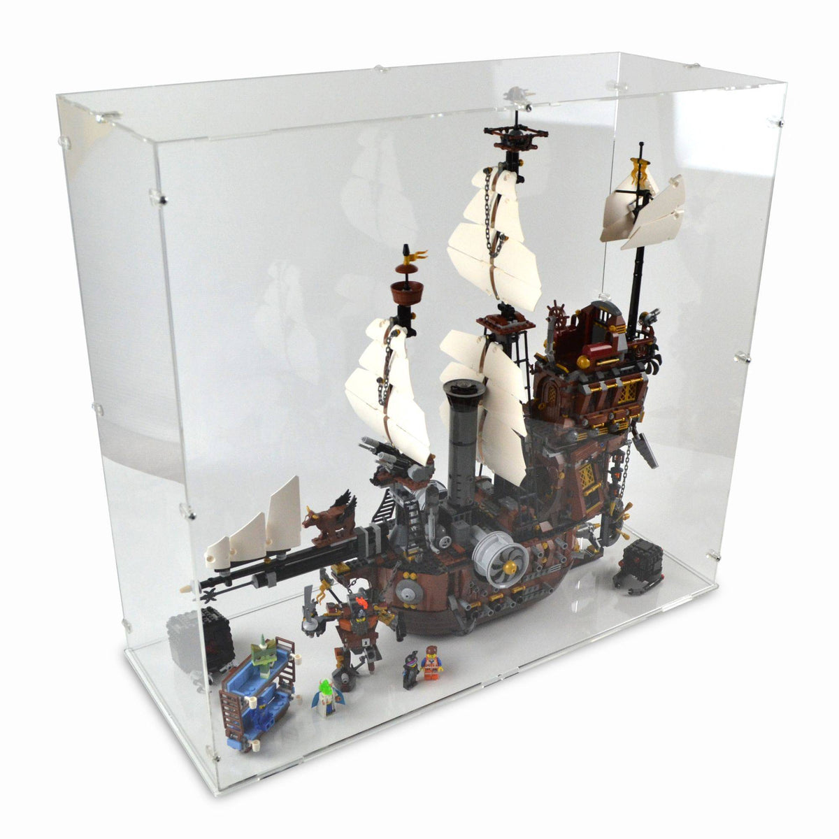 MetalBeard's Sea Cow Display Case for LEGO 70810