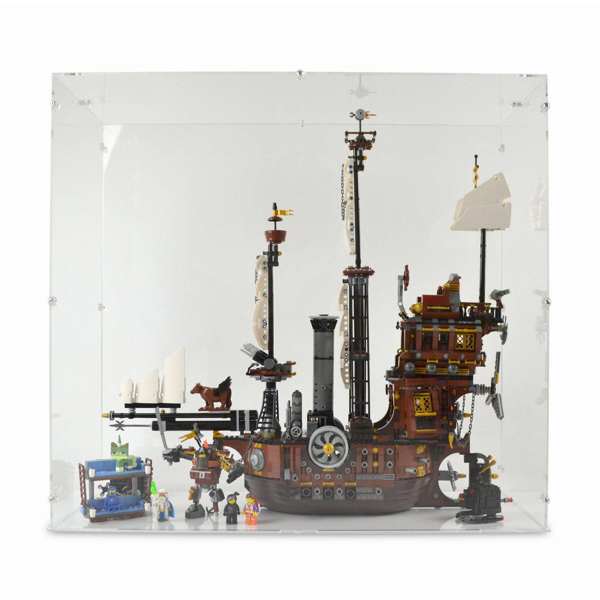 MetalBeard's Sea Cow Display Case for LEGO 70810