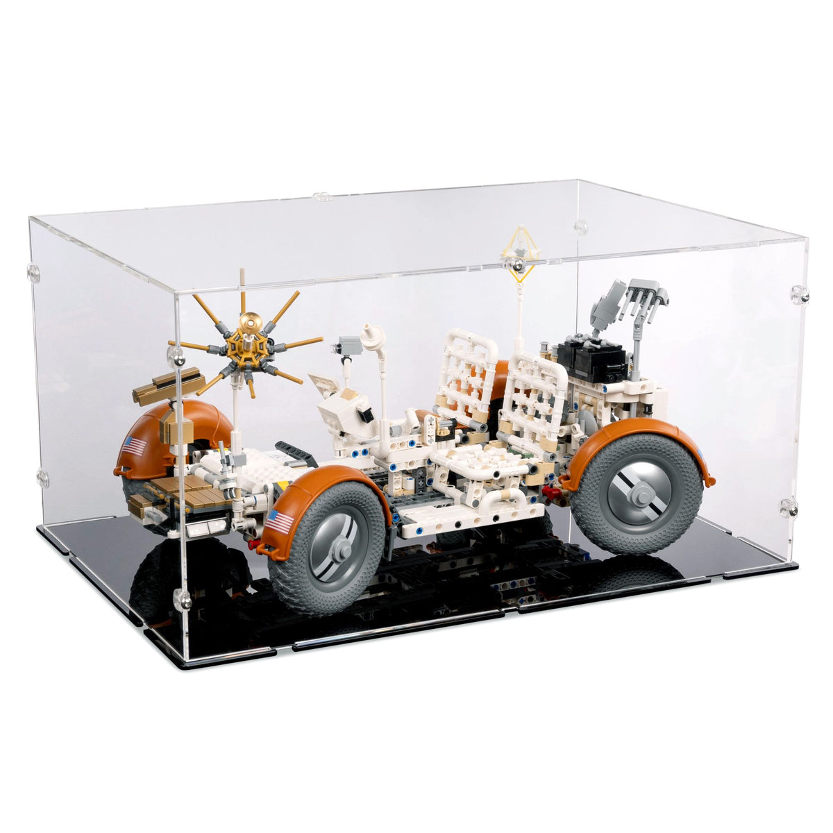 NASA Apollo Lunar Roving Vehicle LRV Display Case for LEGO 42182