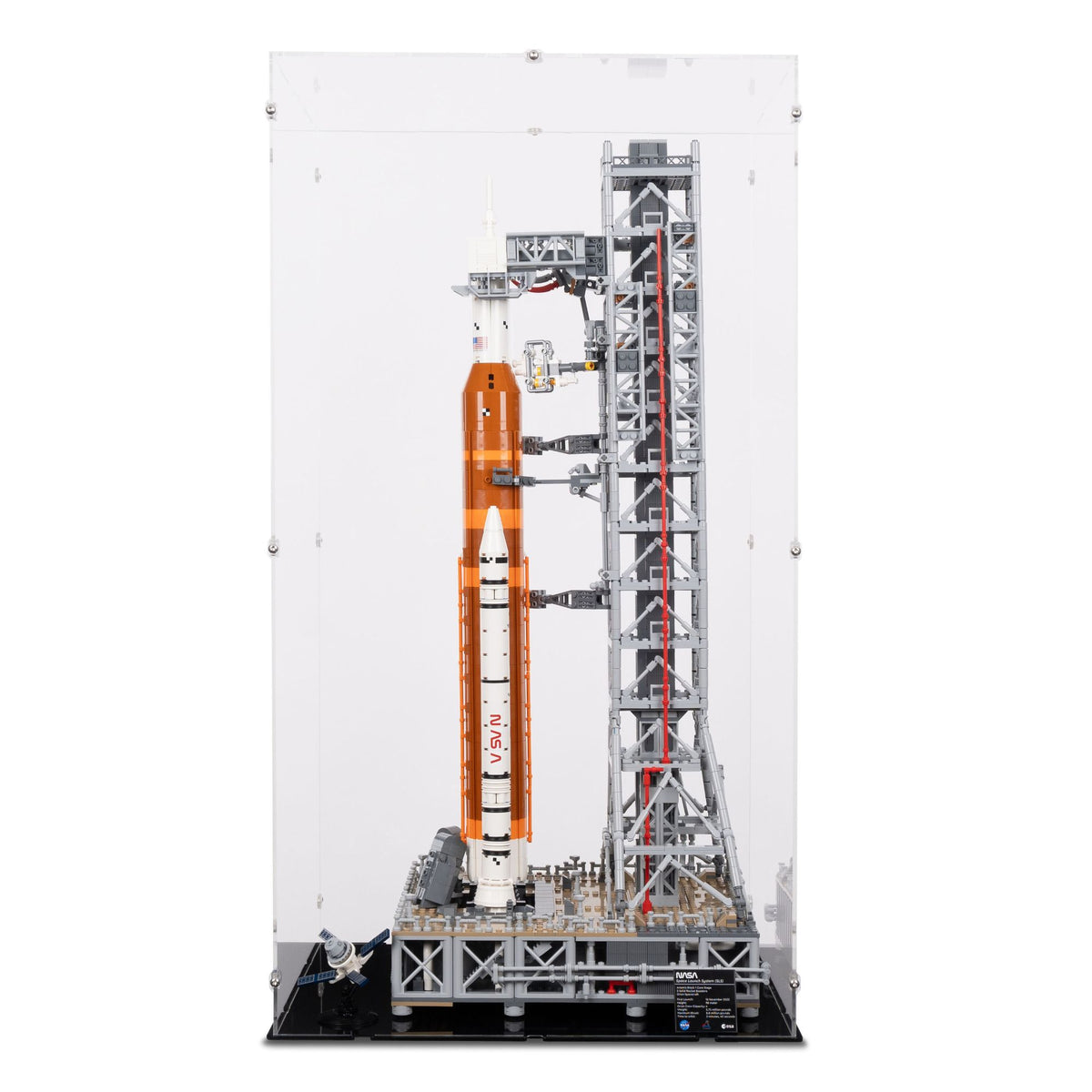 NASA Artemis Space Launch System Display Case for LEGO 10341