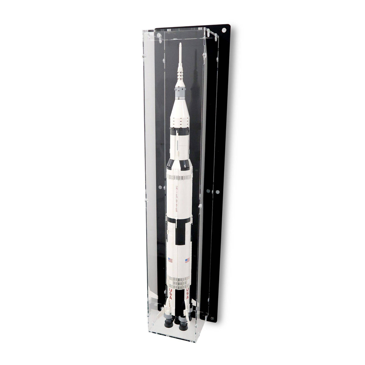 3in1 Wall Case for 21309/92176 NASA Saturn V