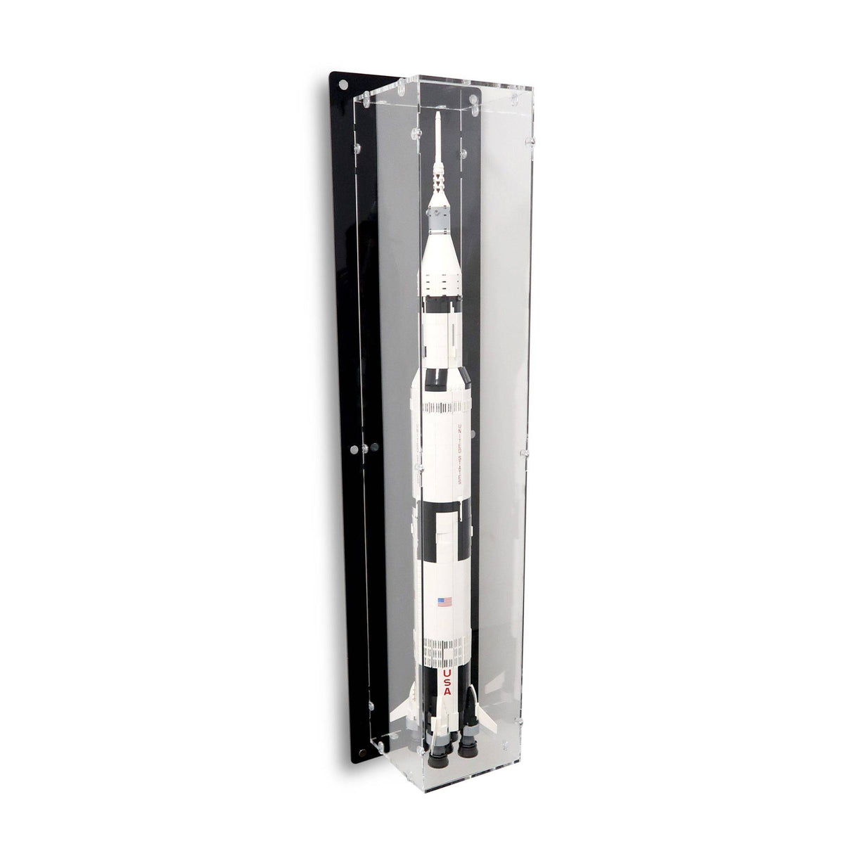 3in1 Wall Case for 21309/92176 NASA Saturn V