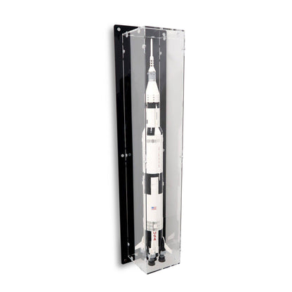 3in1 Wall Case for 21309/92176 NASA Saturn V