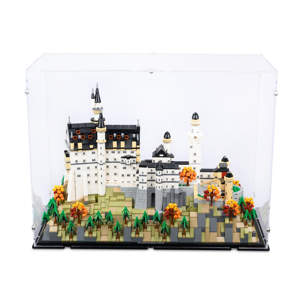 Neuschwanstein Castle Display Case for LEGO 21063