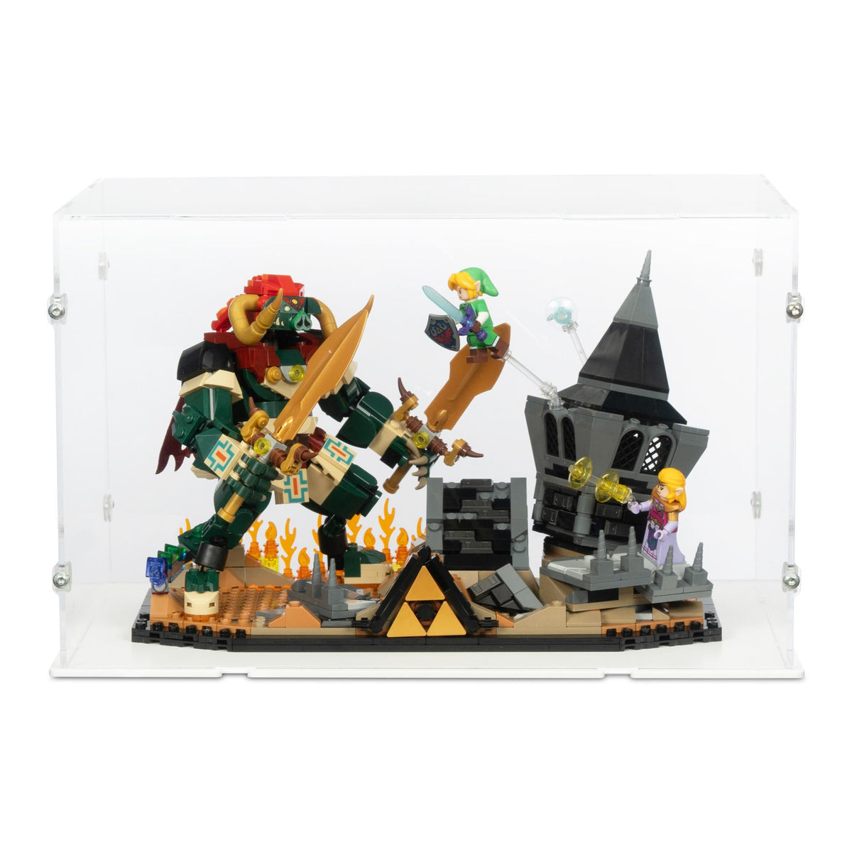Zelda Ocarina of Time Final Battle Display Case for LEGO 77093