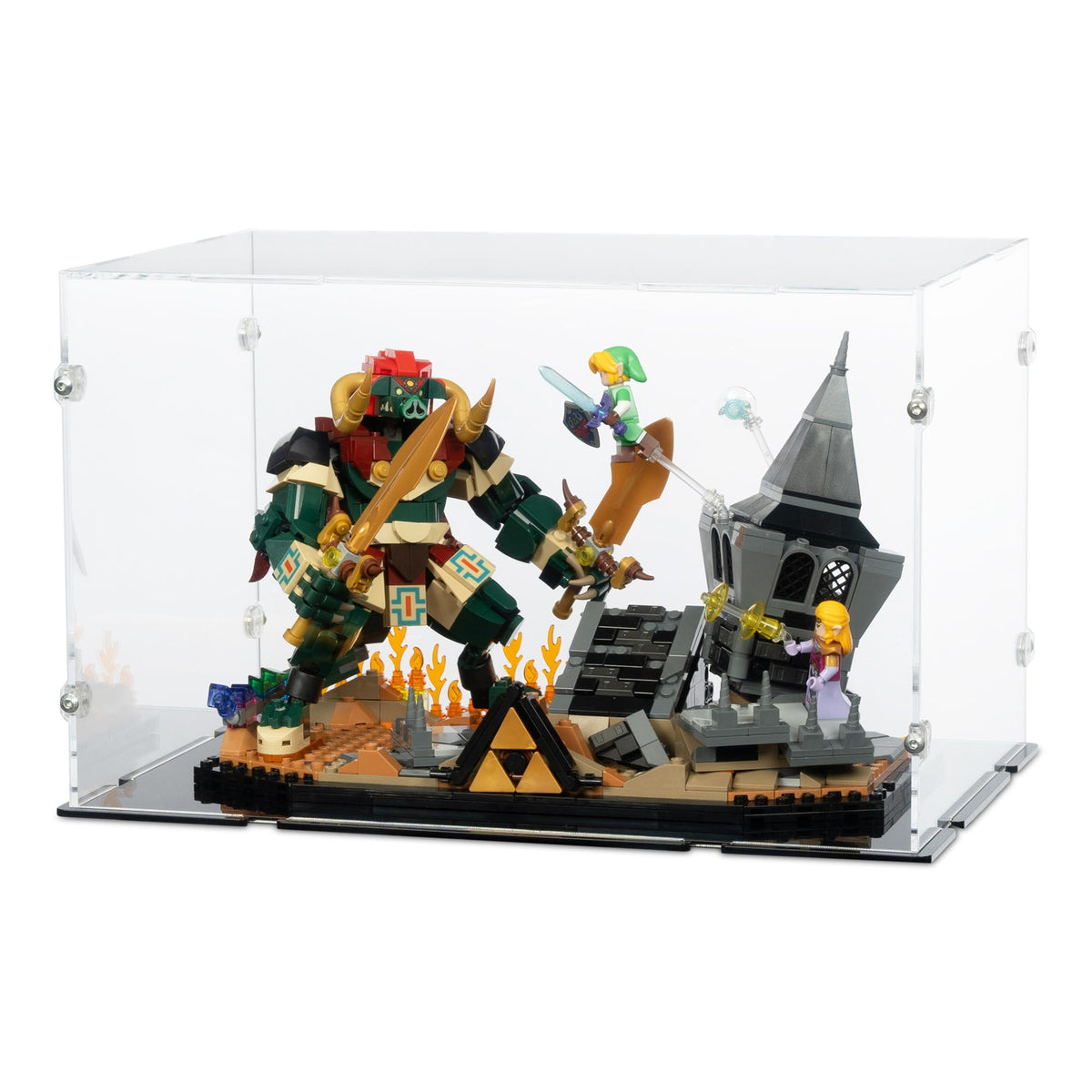 Zelda Ocarina of Time Final Battle Display Case for LEGO 77093