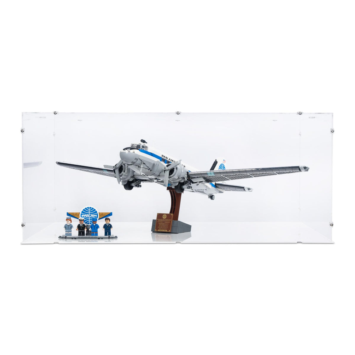 Douglas DC-3 PAN AM Airliner Display Case for LEGO 11378