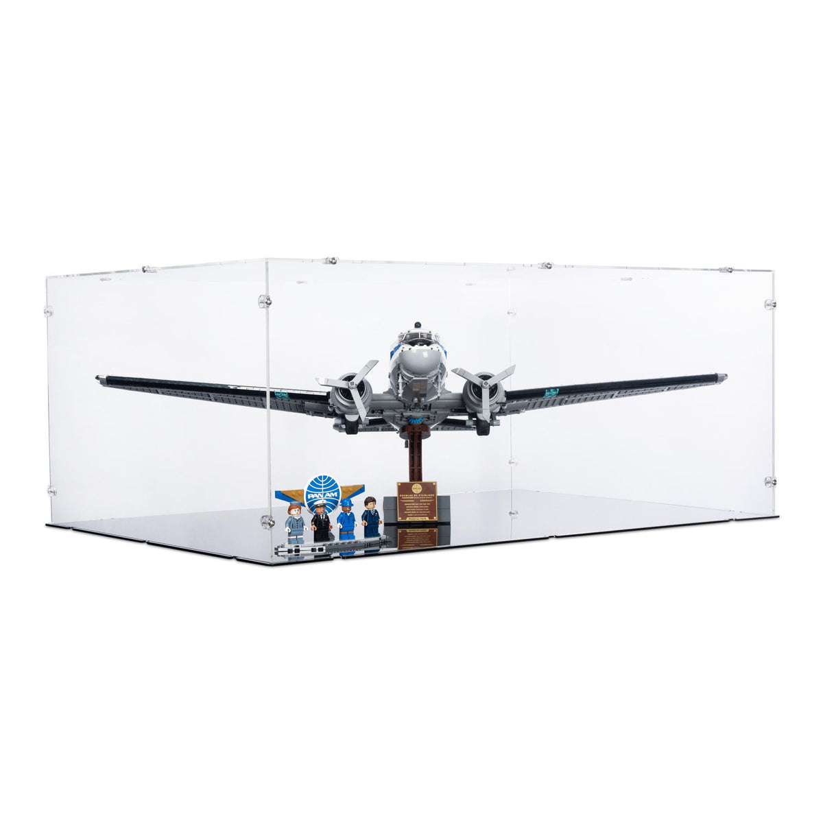 Douglas DC-3 PAN AM Airliner Display Case for LEGO 11378