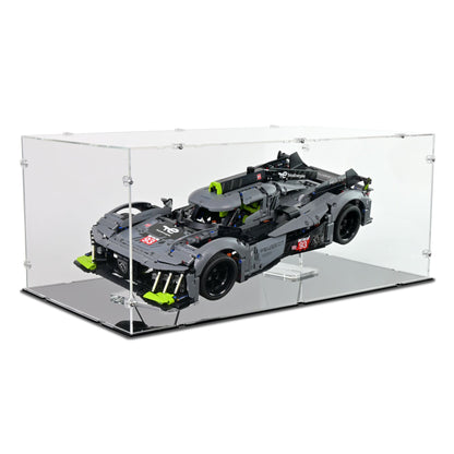 Peugeot 9X8 24H Le Mans Hybrid Hypercar Display Case & Stand for LEGO 42156