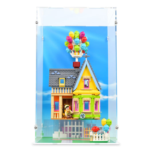 UP House Deluxe XL Display Case for LEGO 43217