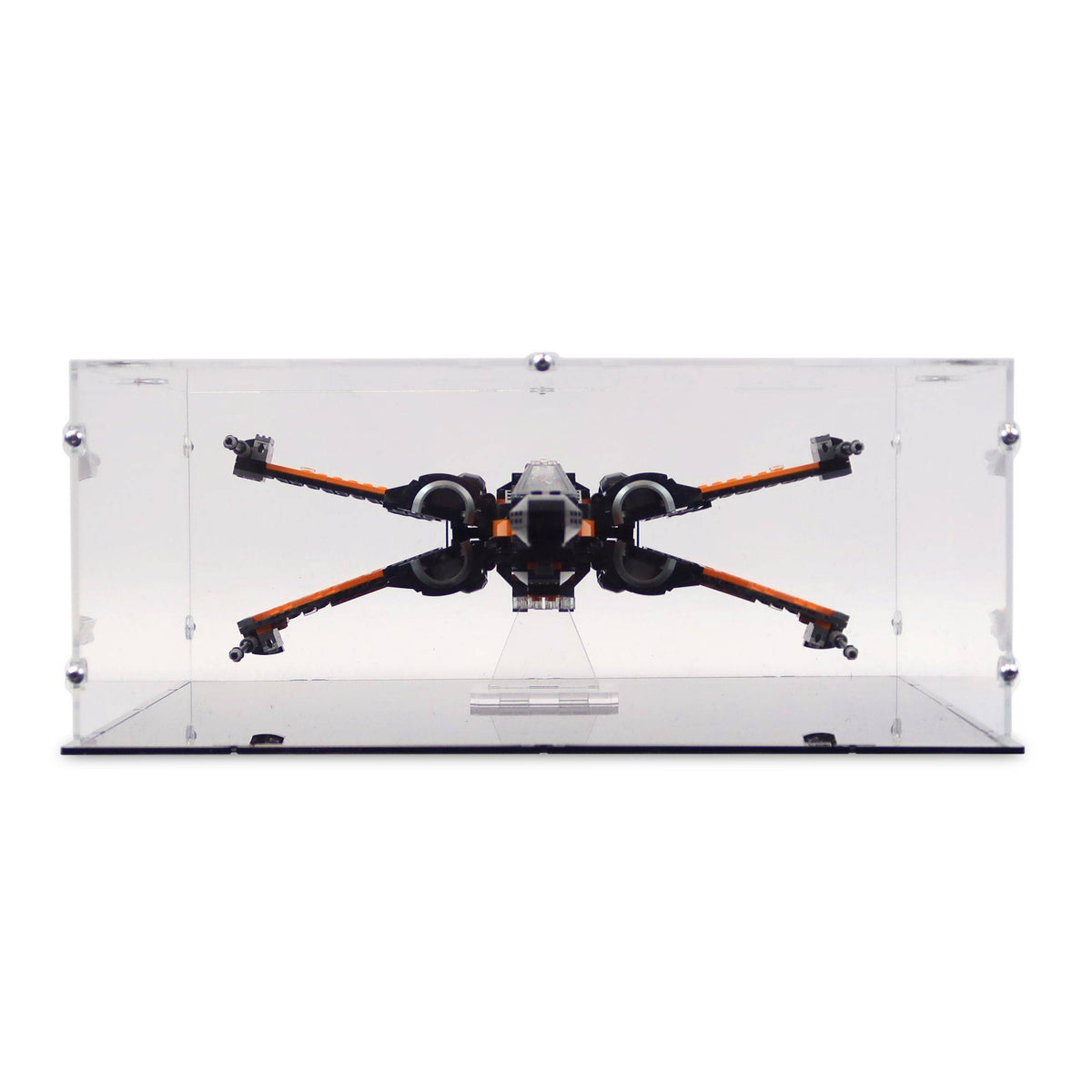 Poe's X-Wing Fighter Display Case for LEGO 75102/75273
