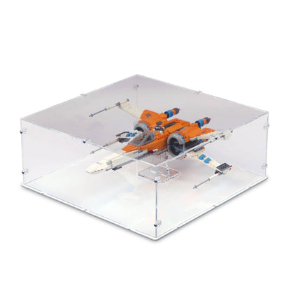 Poe's X-Wing Fighter Display Case for LEGO 75102/75273