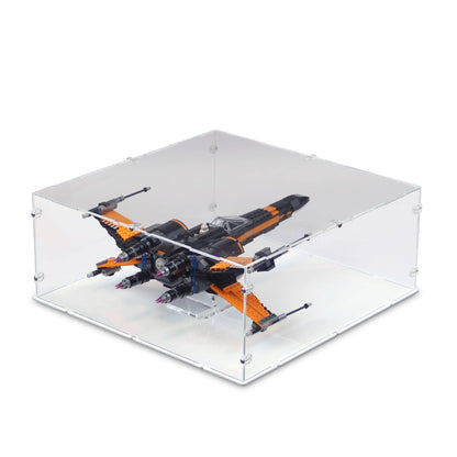 Poe's X-Wing Fighter Display Case for LEGO 75102/75273
