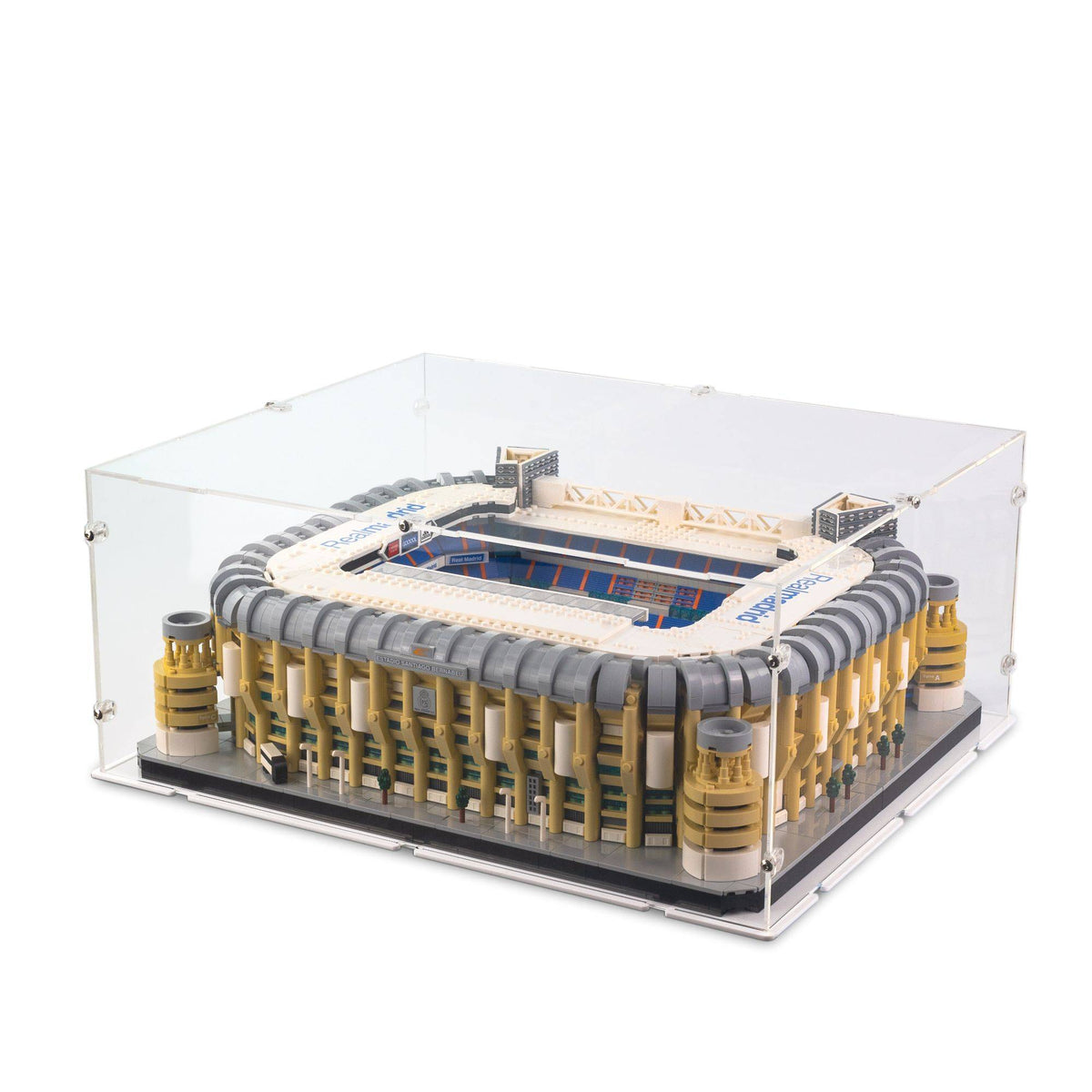 Real Madrid Santiago Bernabeu Stadium Display Case for LEGO 10299
