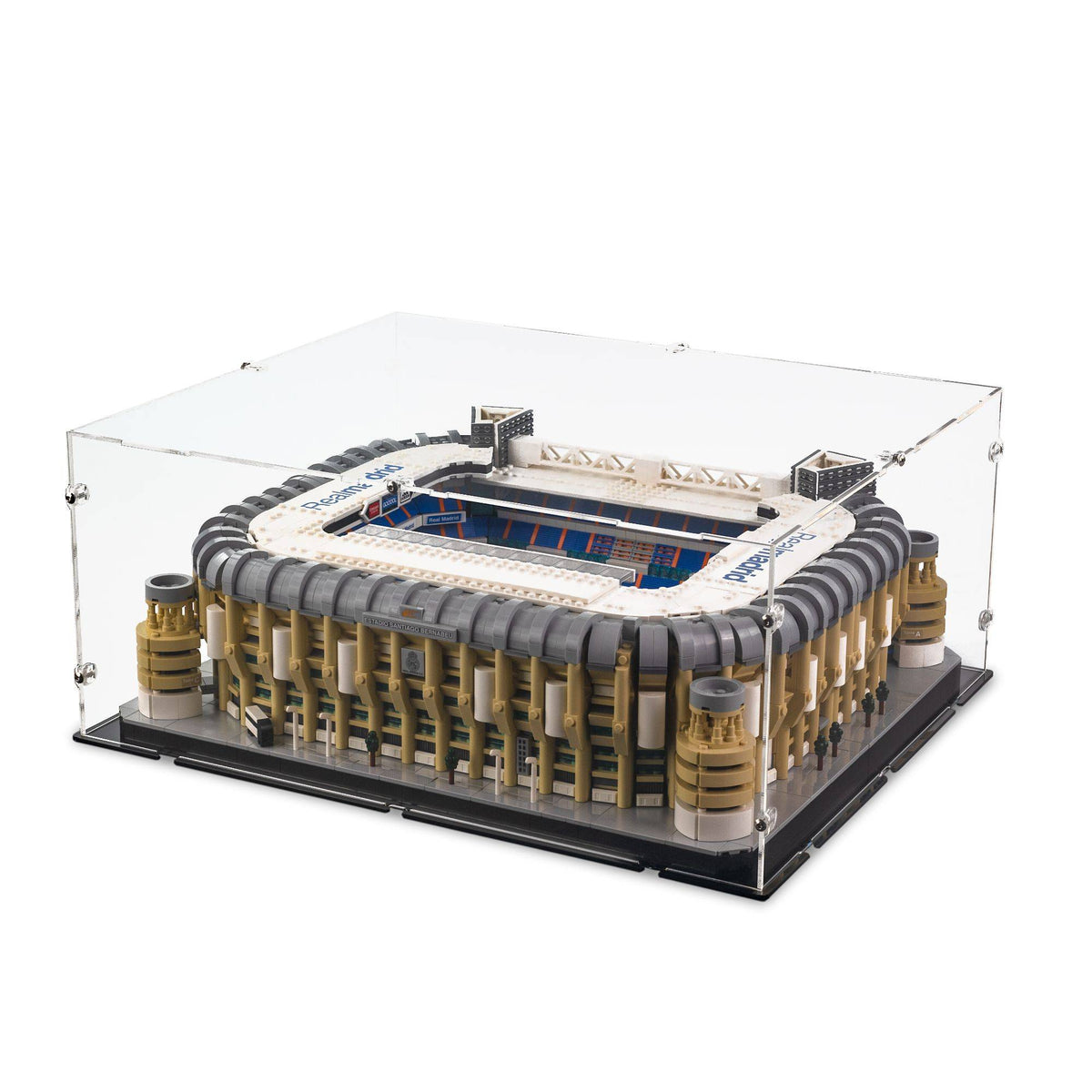 Real Madrid Santiago Bernabeu Stadium Display Case for LEGO 10299