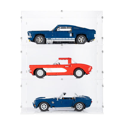 Shelby Cobra 427 S/C Display Case for LEGO 10357