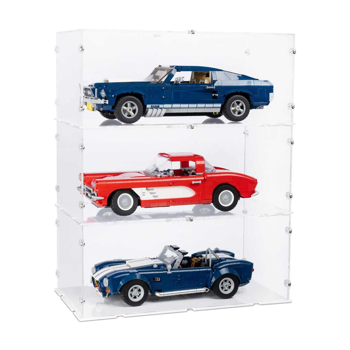 Shelby Cobra 427 S/C Display Case for LEGO 10357