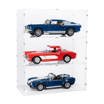 Shelby Cobra 427 S/C Display Case for LEGO 10357