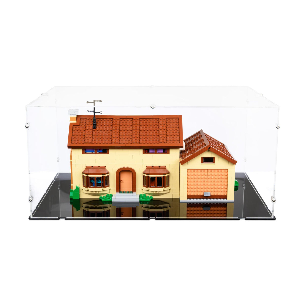 Simpsons House Display Case for LEGO 71006