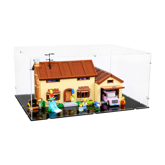 Simpsons House Display Case for LEGO 71006