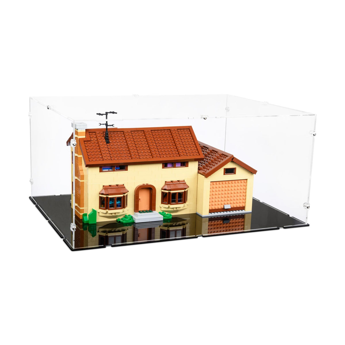 Simpsons House Display Case for LEGO 71006