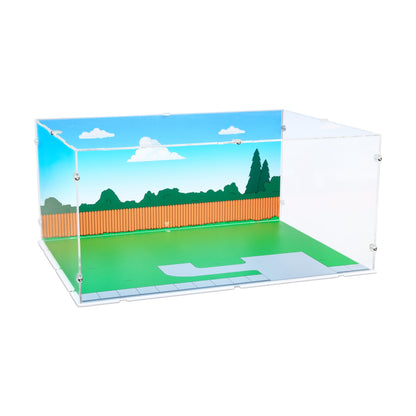 Simpsons House Display Case for LEGO 71006