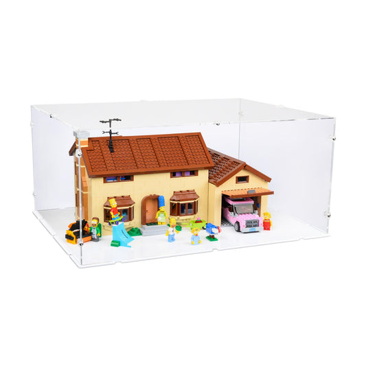 Simpsons House Display Case for LEGO 71006