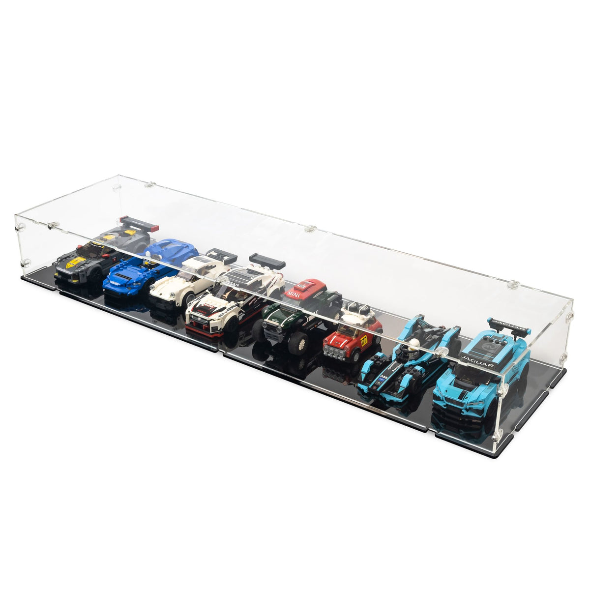8x LEGO Speed Champions XL Display Case