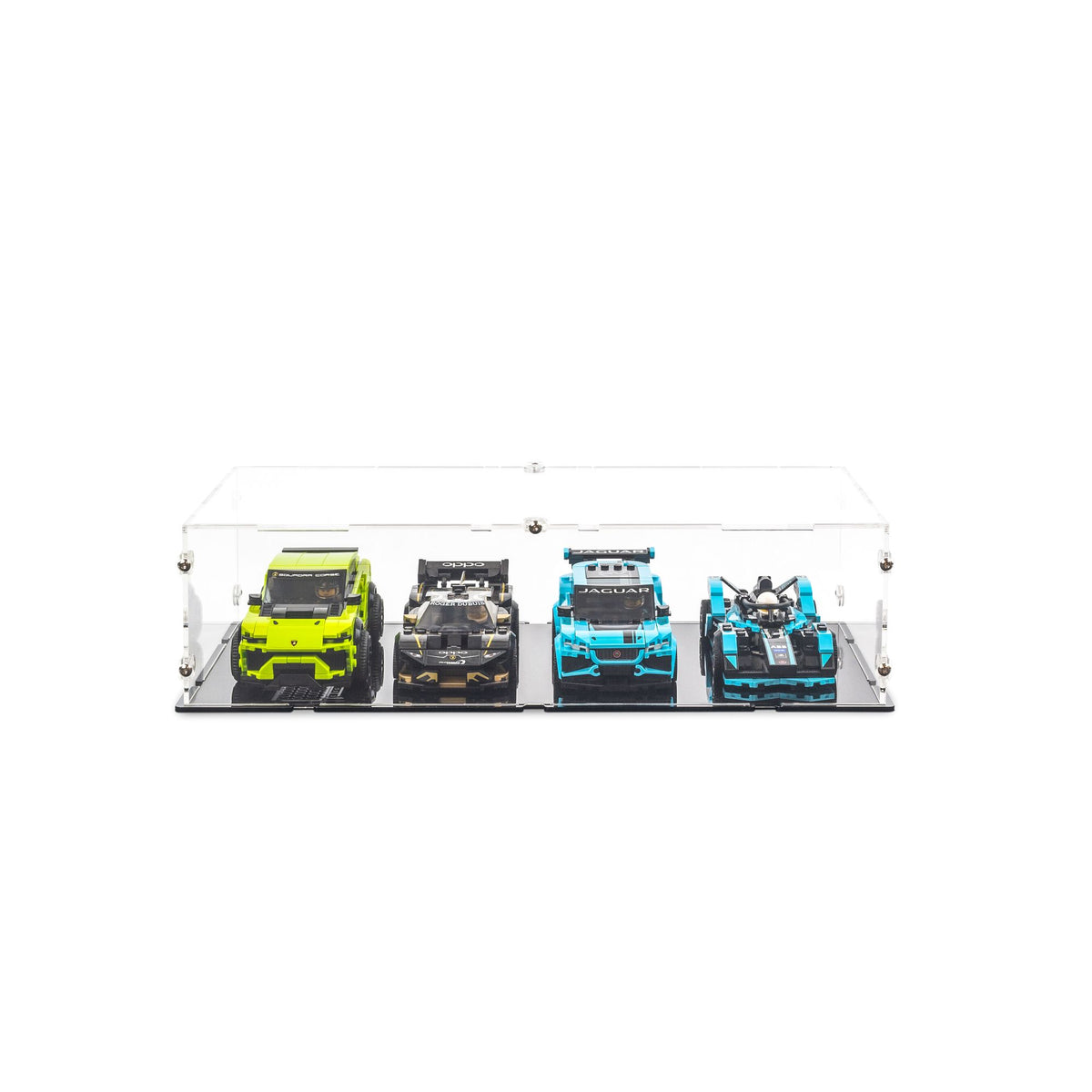 4x LEGO Speed Champions XL Display Case