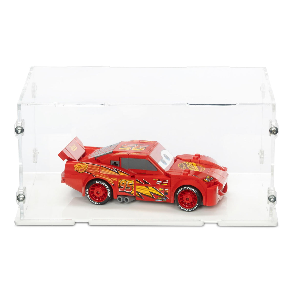 Lightning McQueen Display Case for LEGO 77255