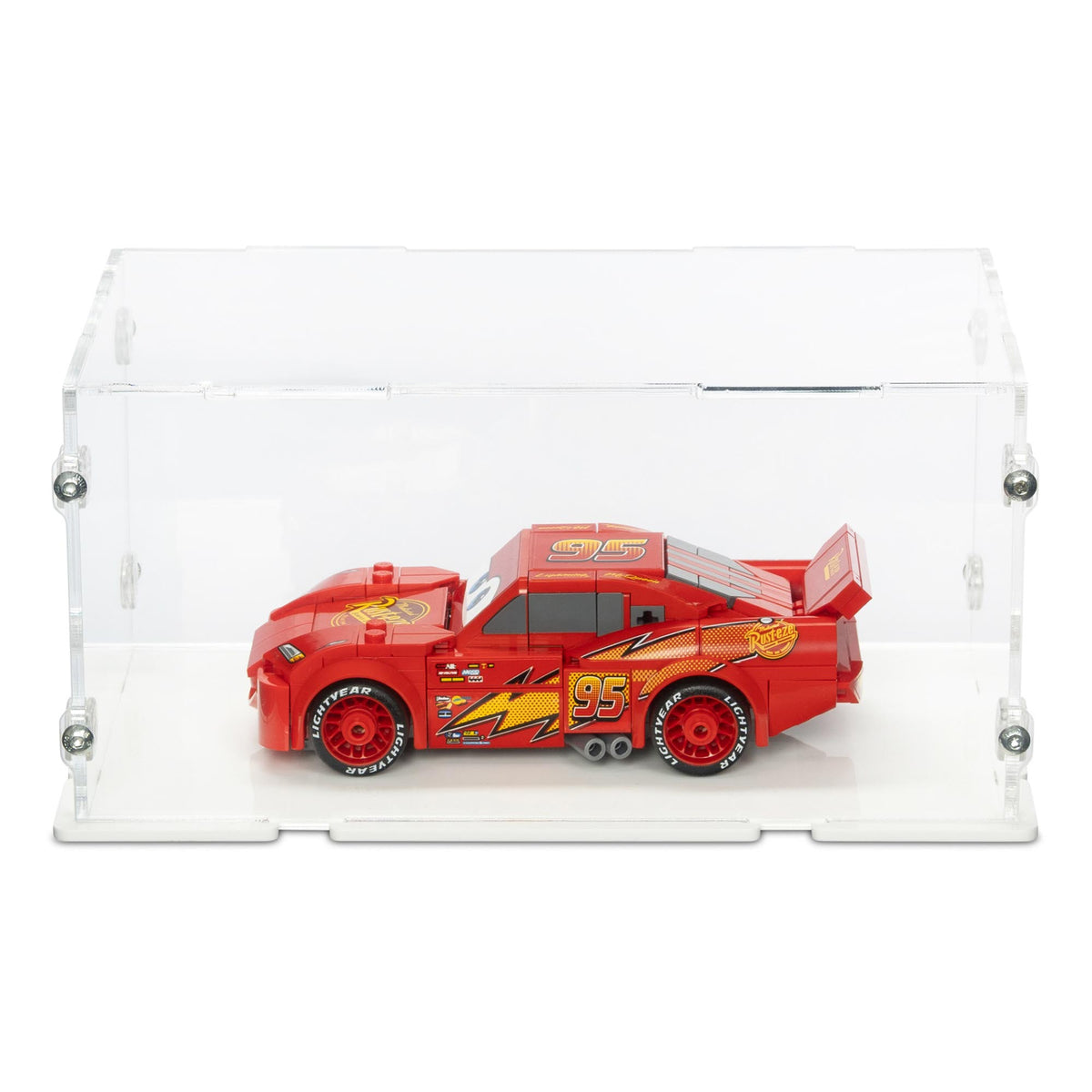 Lightning McQueen Display Case for LEGO 77255