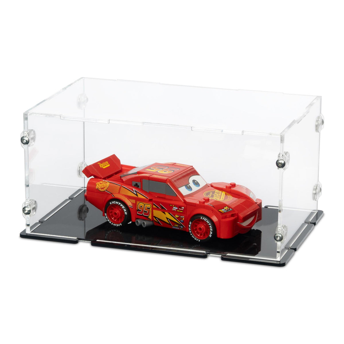 Lightning McQueen Display Case for LEGO 77255