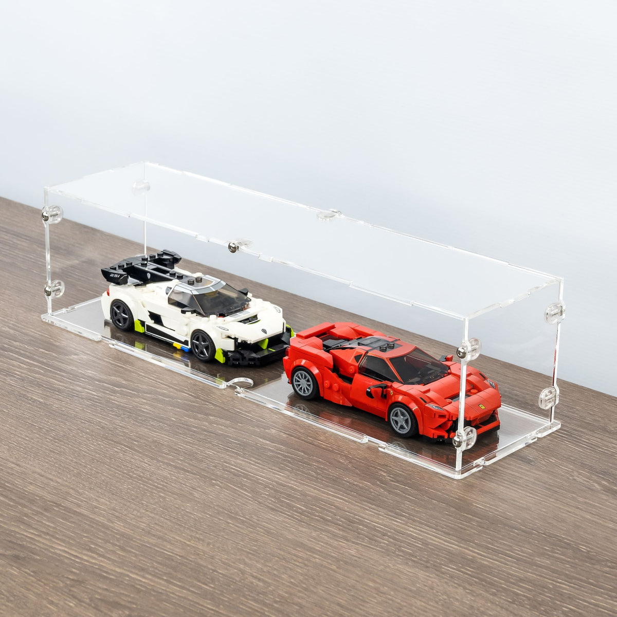 2x LEGO Speed Champions Display Case