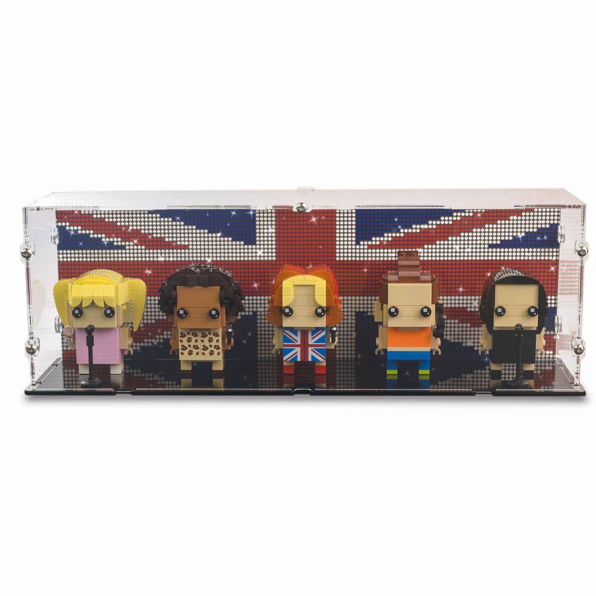 Spice Girls Tribute BrickHeadz Display Case for LEGO 40548