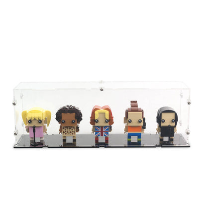 Spice Girls Tribute BrickHeadz Display Case for LEGO 40548