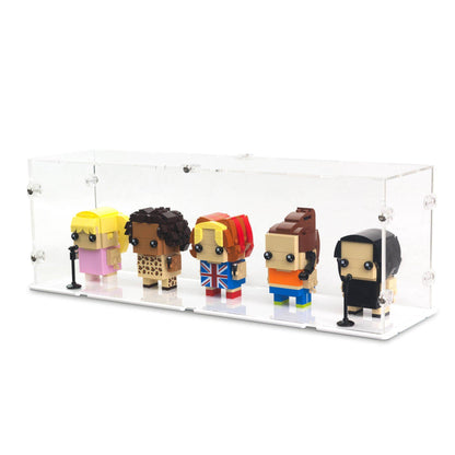 Spice Girls Tribute BrickHeadz Display Case for LEGO 40548