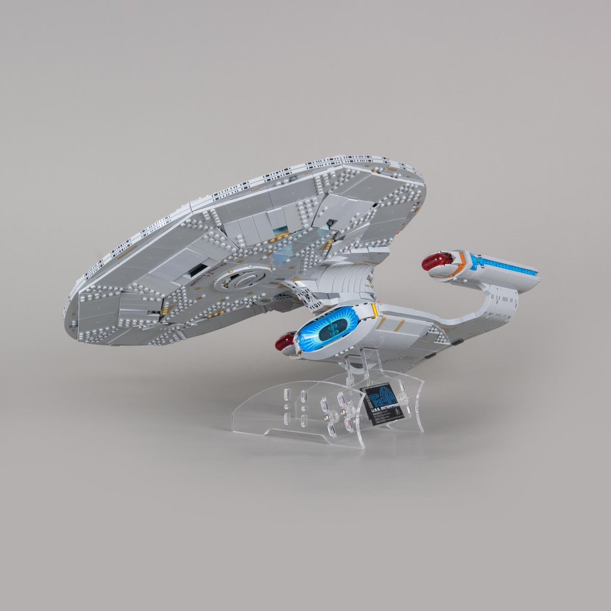 2in1 Display Stand for LEGO Star Trek U.S.S. Enterprise NCC-1701-D 10356