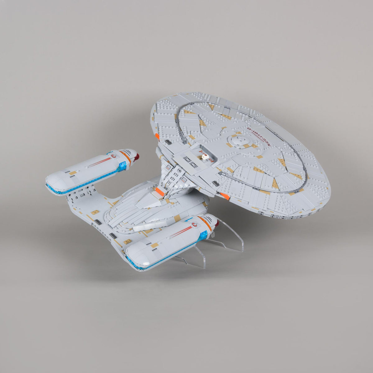 2in1 Display Stand for LEGO Star Trek U.S.S. Enterprise NCC-1701-D 10356