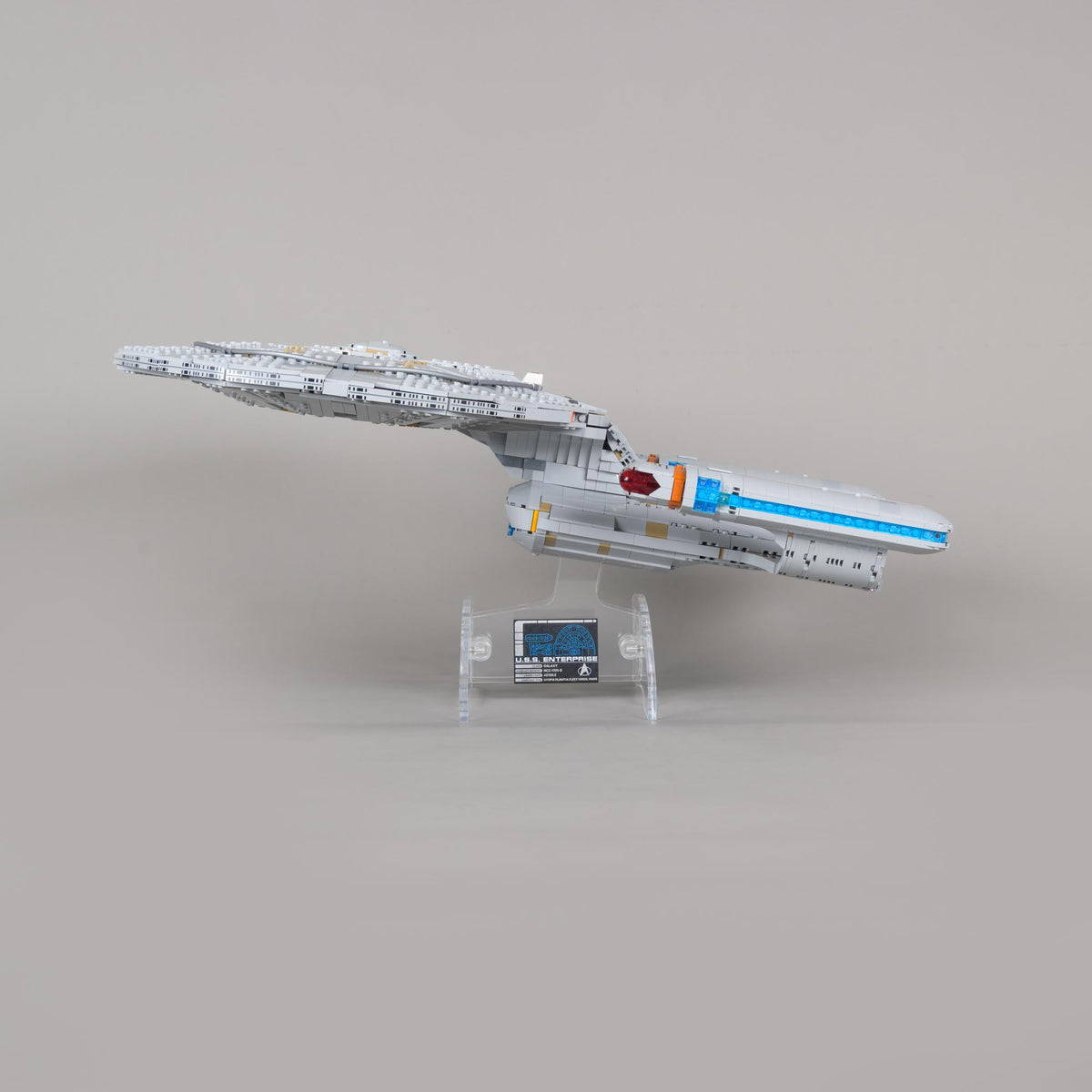 2in1 Display Stand for LEGO Star Trek U.S.S. Enterprise NCC-1701-D 10356