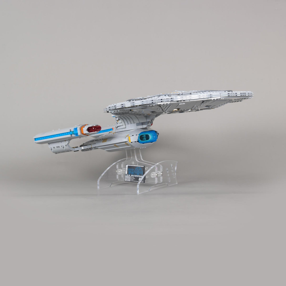 2in1 Display Stand for LEGO Star Trek U.S.S. Enterprise NCC-1701-D 10356