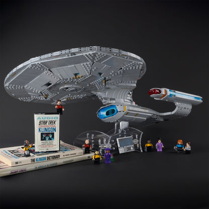 2in1 Display Stand for LEGO Star Trek U.S.S. Enterprise NCC-1701-D 10356
